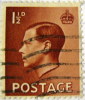 Great Britain 1936 King Edward VIII 1.5d - Used - Usati