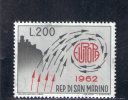 SAN MARINO 1962 ** - Ungebraucht