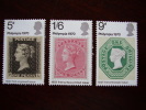 GB 1970 PHILYMPIA 70 Stamp Exhibition Issue 18th.September  MNH Full Set Three Stamps To 1s6d.. - Ungebraucht