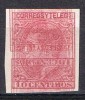 Maculatura 10 Cts Alfonso XII, Num 202 Rosa, Una Invertida * - Unused Stamps