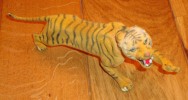 Ancienne Figurine TIGRE A DENTS DE SABRE - Andere & Zonder Classificatie