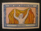 USA NY 1939 Mithrana Mythology Mythologie Mitologia Zodiac Astrology Astronomy Magic Poster Stamp Label Vignette Vi&ntil - Mythologie