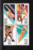 U.S.A.   -   1984.  Tuffi, Salto In Lungo, Lotta, Canoa.  Diving, Long Jump, Wrestling, Canoe. Complete  MNH Series - Ete 1984: Los Angeles