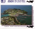 Eden, NSW - The Whale Town, Aerial View Of The Wharves, Snug Cove, Unused, Rose Series - Andere & Zonder Classificatie