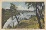 Original - Port-Arthur & Fort Williams Ontario Canada - Kakabeka Falls - Travelled 1939 - 2 Scans - Port Arthur