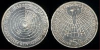 Alemania (Republica Federal) 5 Marcos 1.973 J Plata Proof KM#136 "Nicholas Copernicus"  SC/UNC    DL-10.033 - 5 Marcos