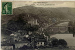 CPA 46 LUZECH. VUE GENERALE PRISE DU CALVAIRE - Luzech