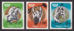 Sports - Pentathlon Moderne, Hippisme - Haltérophilie - Canoé - HONGRIE - Jeux Olympiques - N° 353-354-355 - 1973 - Used Stamps