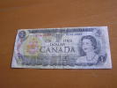 Billet   One Dollar  Canada  Banque Du Canada   Dans L' Etat - Kanada