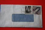 1958 LETTRE MONACO MONTE CARLO AFFRANCHISSEMENT MULTIPLE  > OMEC+ FLAMME - Postmarks