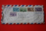 1950 LETTRE NEW YORK USA  AFFRANCHISSEMENT MULTIPLE  BY AIR MAIL  FOR PAU FRANCE > OMEC + FLAMME > JUDAICA - Marcophilie