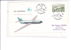 26/488A   LETTRE  1° VOL  HELI   LUX -  TUNIS   1970 - Storia Postale