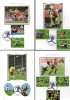 " 6° COUPE DU MONDE DE RUGBY " Sur 4 Cartes Maximum De 2007. N° YT 4063 à 4072. 10 Timbres ! CM - Rugby