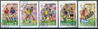 Sport - Italia 90 - Football - HONGRIE - Coupe Du Monde - N° 3273 à 3277 - 1990 - Usado