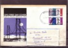 Great Britain, 1964. Forth Road Bridge - Circulated FDC - 1952-1971 Pre-Decimal Issues