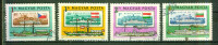 Bateaux à Roues à Aubes - HONGRIE - Arpad, 1834 - Timbres Sur Timbres - N° 2776 à 2778-2780 - 1981 - Usati