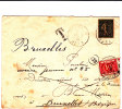 LAC De BRUXELLES 20 JANV.1843(avec TRAIT Soulignant Le Mois-NON SIGNALE)+"PP"enc-man."port Payé"v.NIVELLES.TB - 1830-1849 (Belgio Indipendente)