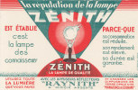 BU 784 / BUVARD  LAMPE  ZENITH - Elettricità & Gas