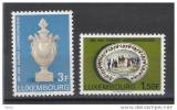 Timbre(s) Neuf(s)** Luxembourg, N°704-5, 1967, Bicentenaire De La Faïence, Assiette, Vase, Urne - Unused Stamps