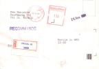 CSSR - Einschreiben / Registered Letter (236) - Storia Postale