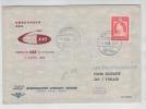 Denmark First SAS Flight Copenhagen - Abo 1-4-1959 - Lettres & Documents