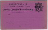 Frankfurt Am Main  , Privevat-Circular-Beförderung, 1 Pfg. P.C.B., Bornheim Sachsenhaussen, (20) - Private & Lokale Post