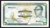 GAMBIA :  10  Delasis  - P10 - AUNC - Gambia