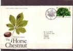 Great Britain, 1974. British Tree, -   Circulated  FDC - 1971-1980 Em. Décimales