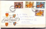 Great Britain, 1974- Knight,  Circulated  FDC - 1971-1980 Em. Décimales