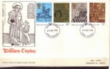 Great Britain, 1976 500 Years Books Printing, William Caxton ,circulated FCC - 1971-1980 Decimal Issues