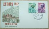 1967 MONACO FDC EUROPA CEPT - 1967