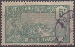 GUADELOUPE   N°58__OBL VOIR SCAN - Used Stamps
