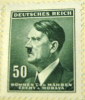 Bohemia And Moravia 1942 Hitler 50h - Unused - Unused Stamps