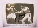 Boxe - Karl Mildenberger  - Signé / Hand Signed / Dédicace / Autographe Authentique - Pugilato