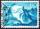 Liechtenstein 1959 Landschaften Naafkopf Falkniskette 60 Rp Kobaltblau Mi 385 - Used Stamps