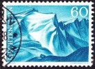 Liechtenstein 1959 Landschaften Naafkopf Falkniskette 60 Rp Kobaltblau Mi 385 - Gebraucht