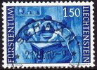 Liechtenstein 1960 Landschaften / Motive 1.50 Fr Schwärzlichkobalt Mi 397 - Used Stamps