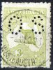 Australia 1915-1924 Kangaroo 3d Olive 3rd Watermark (Narrow Crown) Perf OS Used - Perth, Western Aust. - Gebruikt