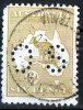 Australia 1915-1924 Kangaroo 6d Pale Chestnut 3rd Watermark (Narrow Crown) Perf OS Used - Top Corner - Used Stamps