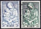 IRELAND 1954 St. Mary's Year Complete Set Michel 120 / 121 - Oblitérés