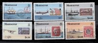 Montserrat ** 418 à 423 - Bateaux, Avions, Timbres /timbres.. - Montserrat