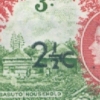 Basutoland: 1961   QE II -  Surcharge   SG61a       2½c On 3d   [Type II OVPT]   Fraction Joined To ´C´   MH - 1933-1964 Crown Colony