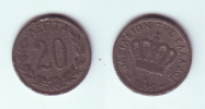 Greece 20 Lepta 1895 (lead Copy) - Grecia