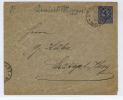 Stuttgart Privat-Stadt-post Brief Umslag 1888  (132) - Private & Local Mails