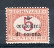 Italia / Italy Trento - Trieste 1919 " SEGNATASSE" N° 1 --5 Cent / 5 Cent. ** MNH / VF - Trente & Trieste