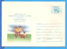 World Cup. Italy. Football ROMANIA Postal Stationery Cover 1990 - 1990 – Italy