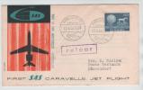Denmark First SAS Flight Copenhagen - Düsseldorf 17-5-1959 - Storia Postale