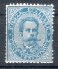 Italia Regno 1879 Effige Umberto I * MH 25 Centesimi Ottima Centratura - Neufs