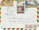 Congo People's Republic, #C25 And #C33 Airmail On Cover To Chicago USA, 1966 - Gebraucht