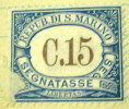 San Marino 1925 Postage Due 15c - Unused - Portomarken